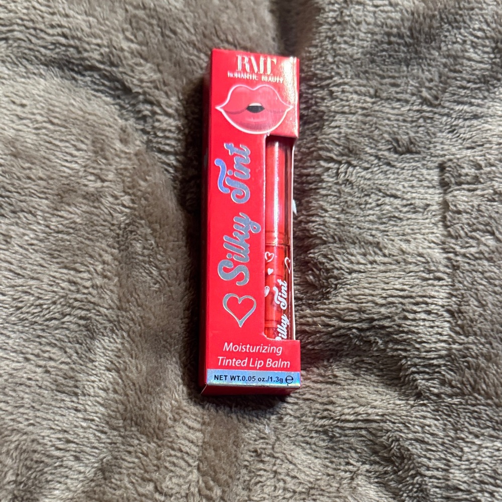 RUDE Silky Tint Lip Balm in Bold Red